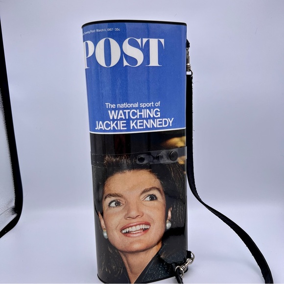 Breeke Handbags - Jackie Kennedy Breeke The Saturday Evening Post Vintage Clutch Handbag Purse